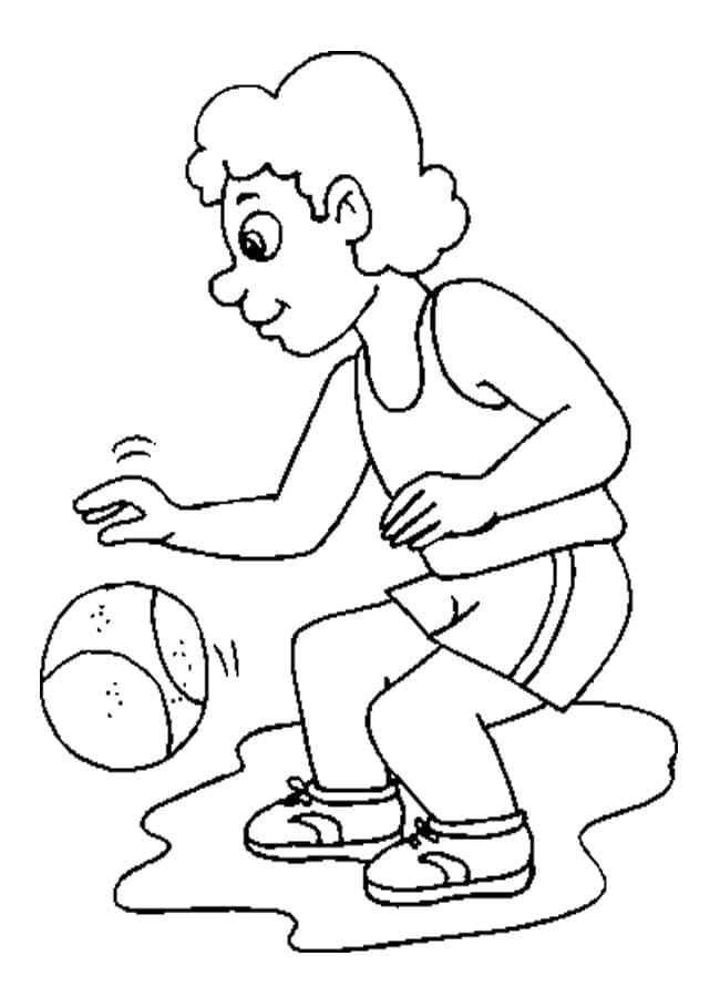 Bola Basket Gratis yang Dapat Dicetak
