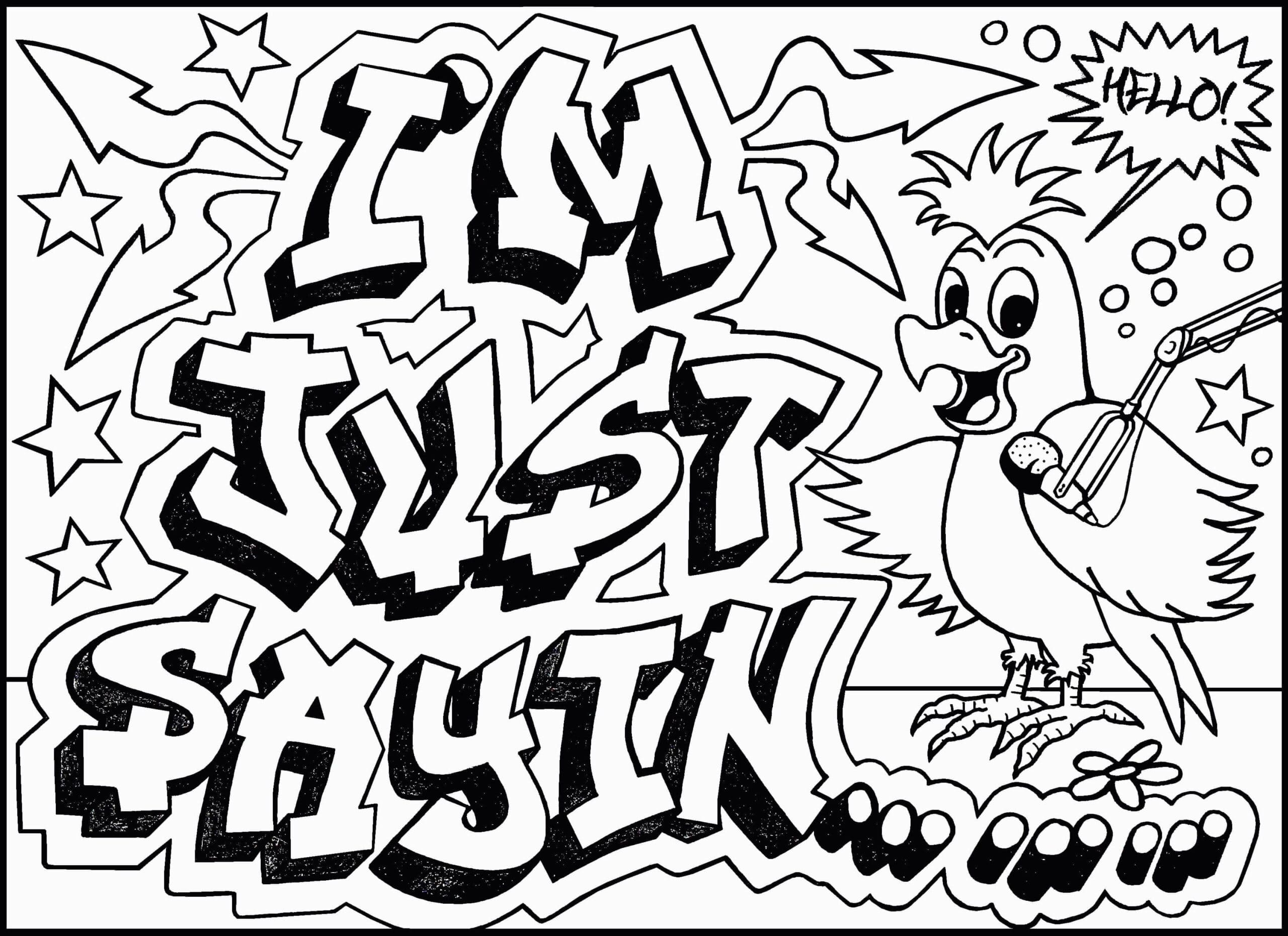 Grafiti Keren Dengan Burung Beo