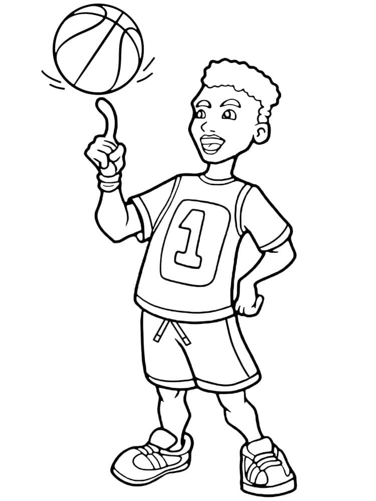 Pemain Bola Basket Muda