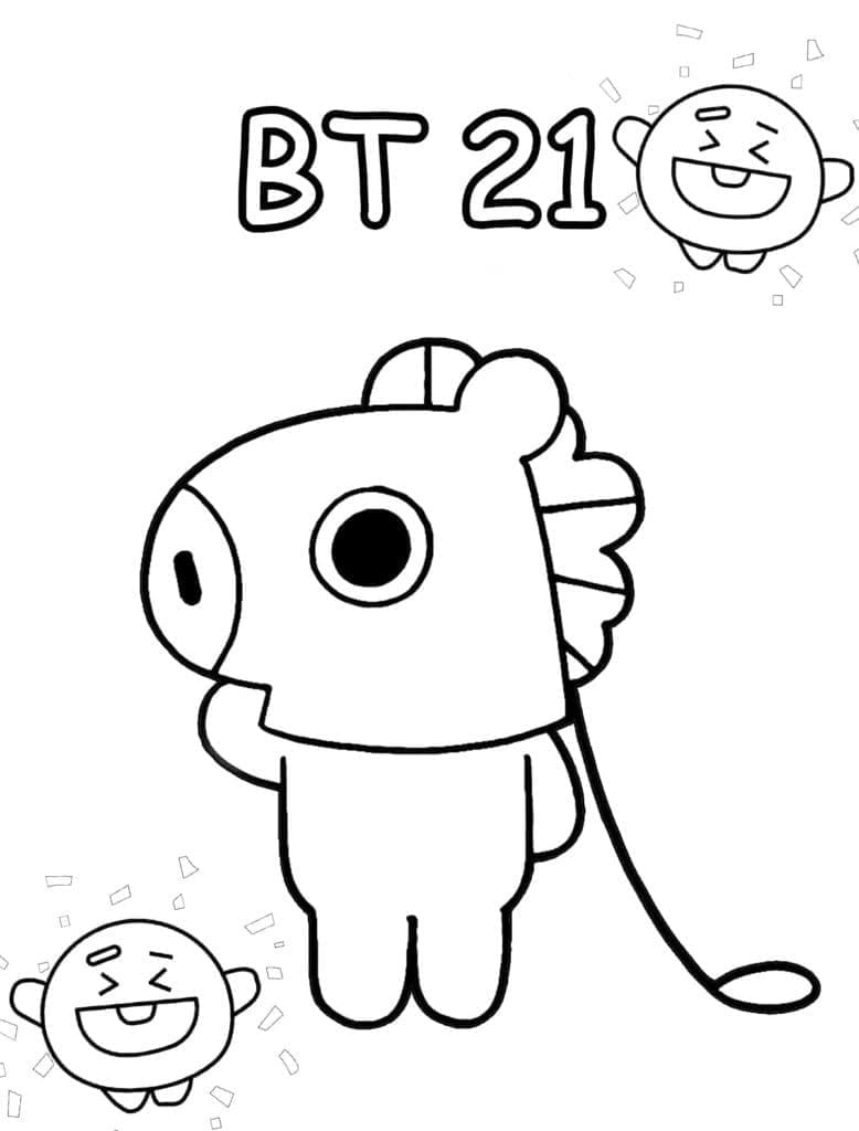 Shoky dan Mang dari BT21