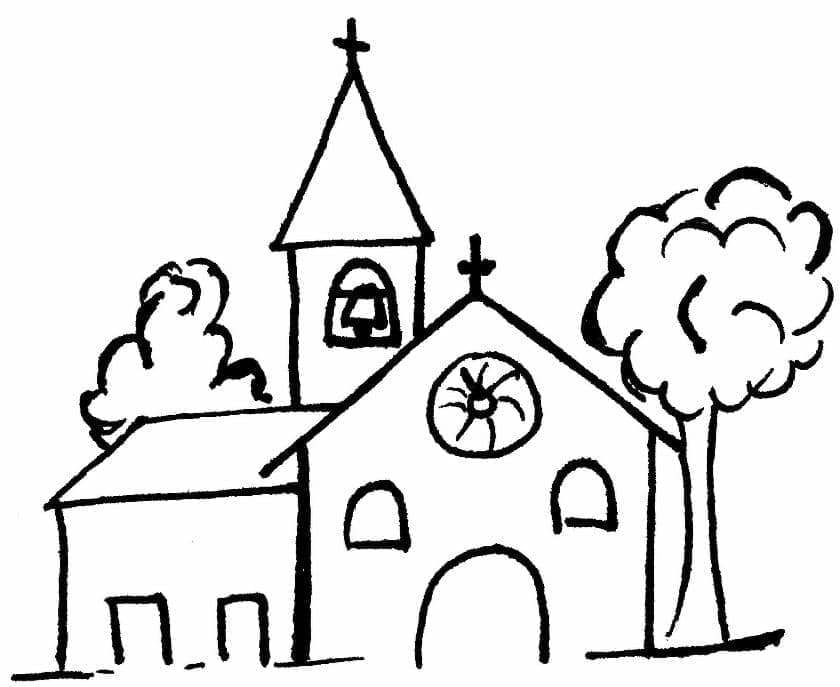 Menggambar Gereja