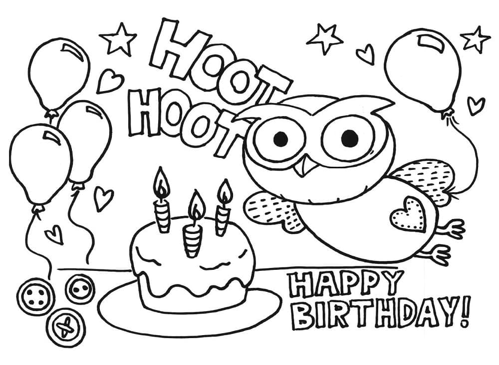 Selamat Ulang Tahun Burung Hantu