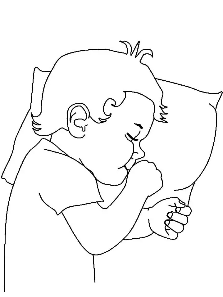 Bayi Laki-Laki Tidur