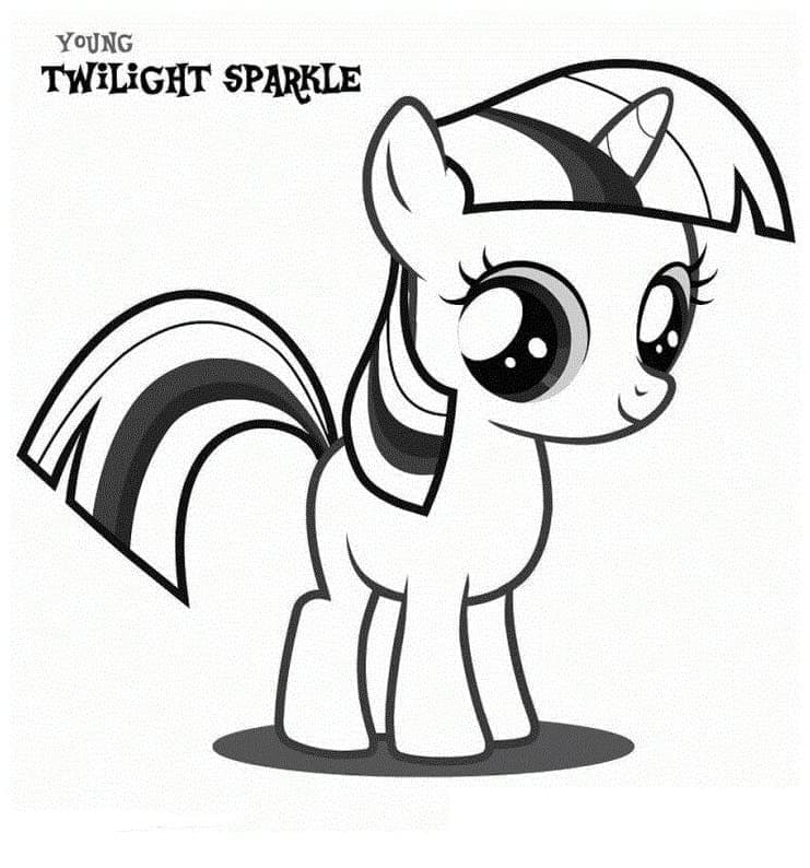 Kuda Poni Twilight Sparkle Lucu