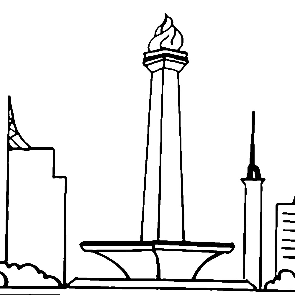 Monumen Nasional dan bangunan