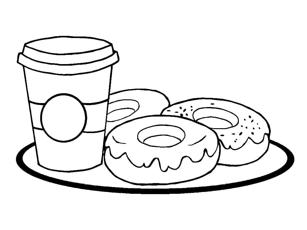 Donat dan Minuman