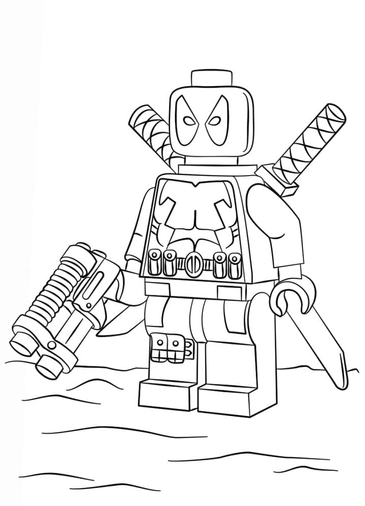 Gambar Lego Deadpool