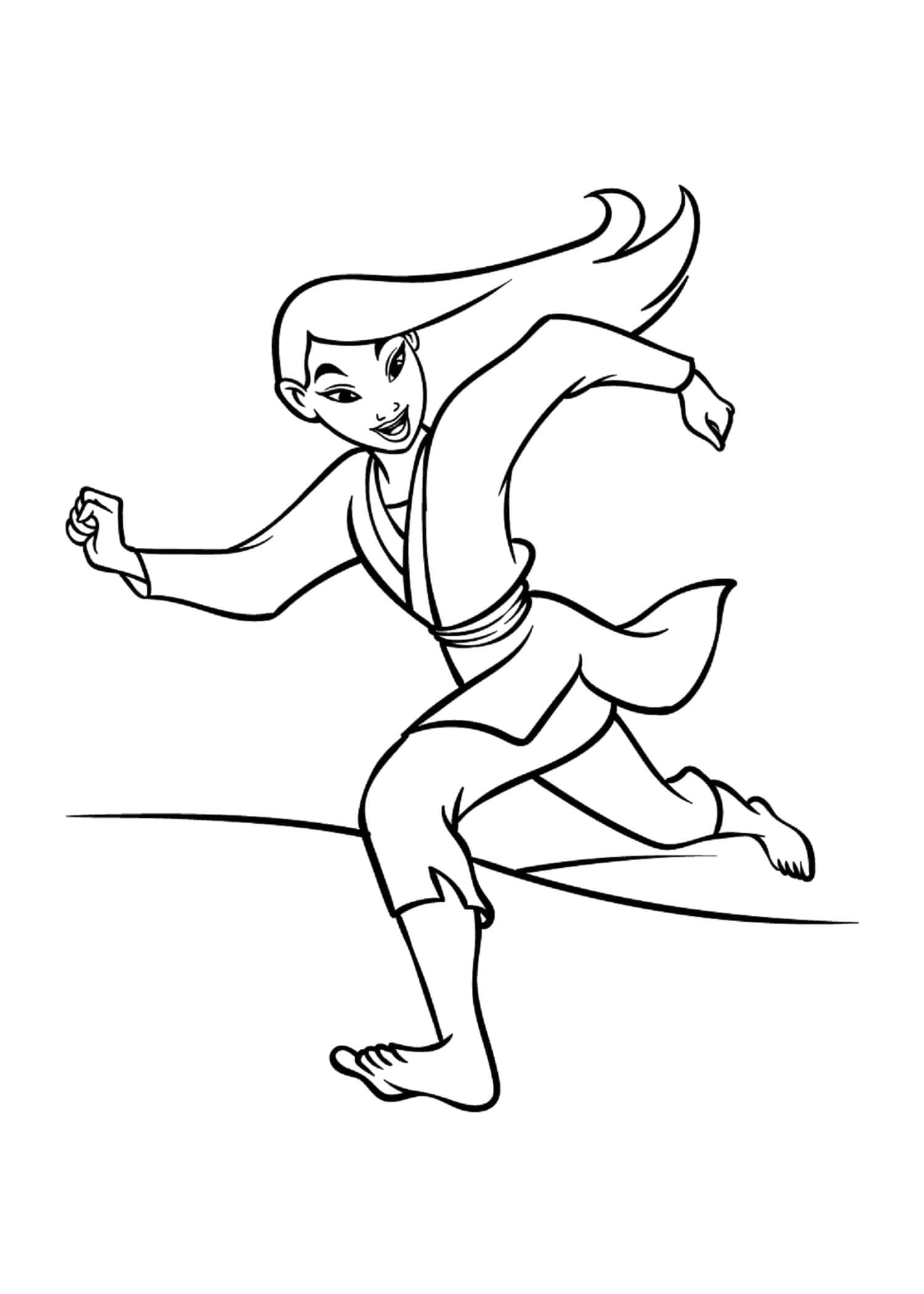 Mulan Cantik Berlari