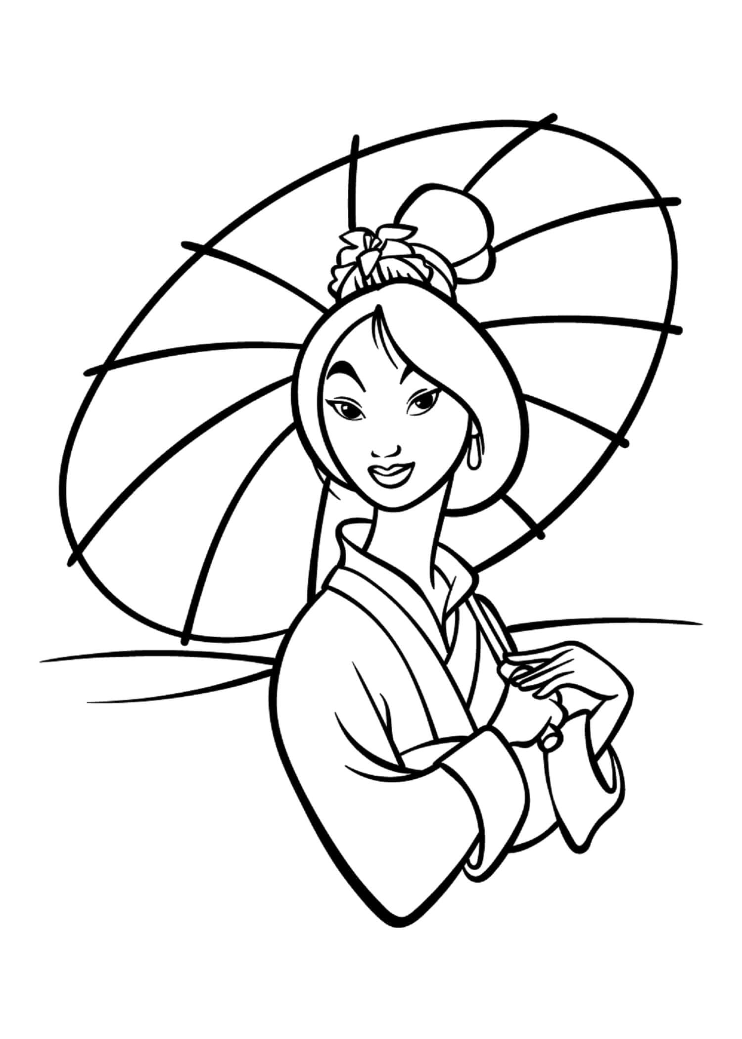 Mulan Dengan Payung
