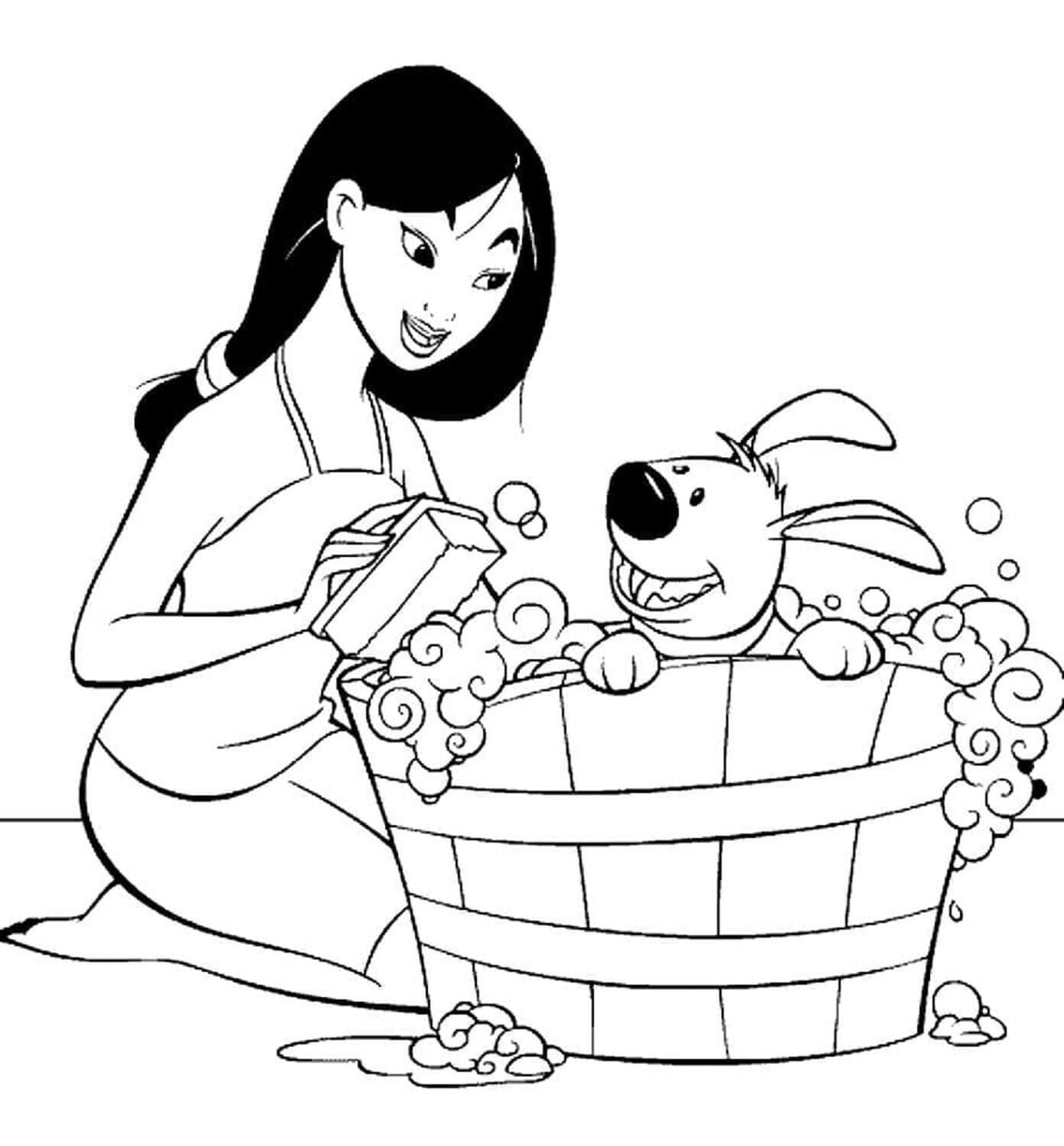 Mulan Memandikan Wanita Jalang itu