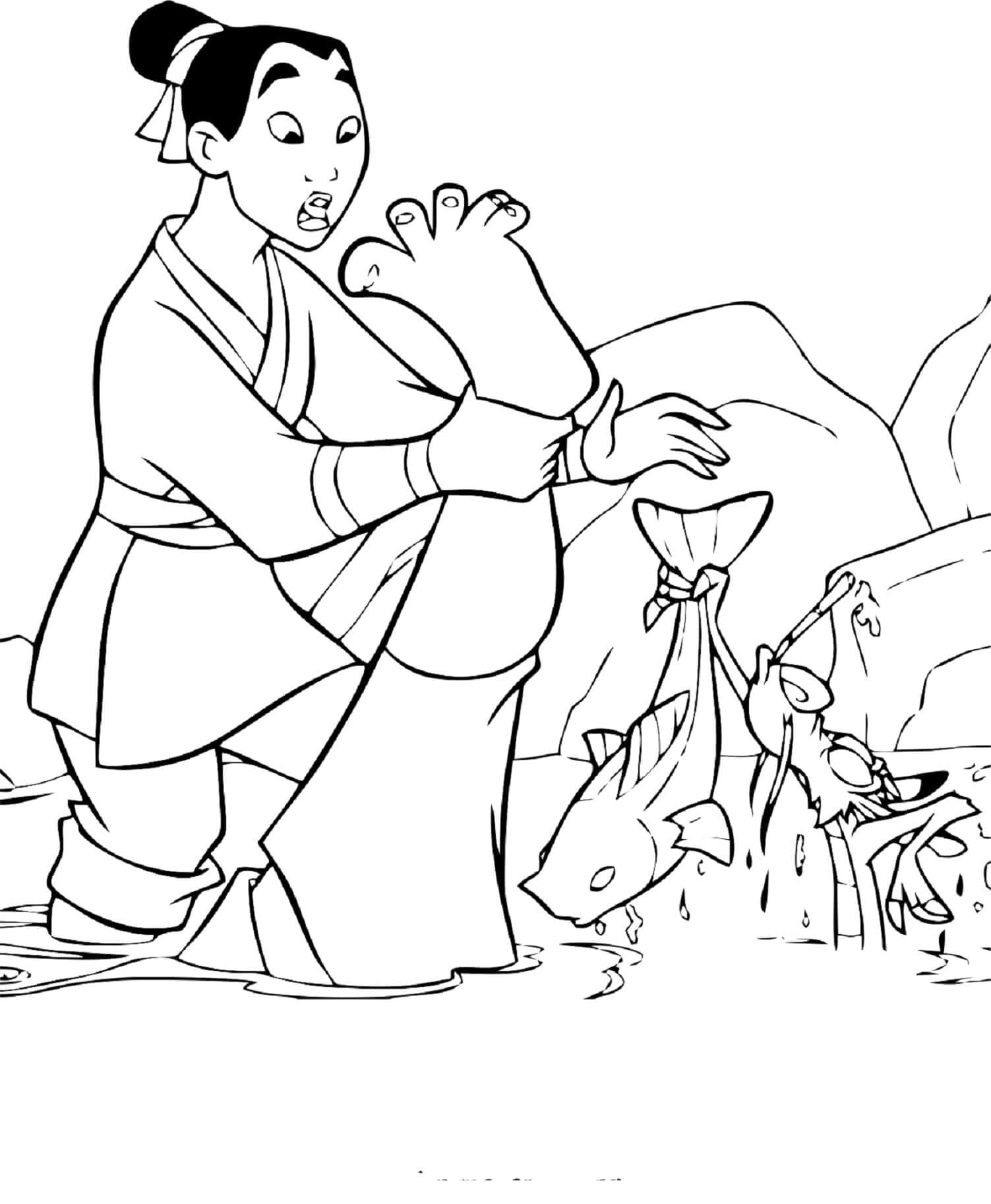 Mulan yang lucu