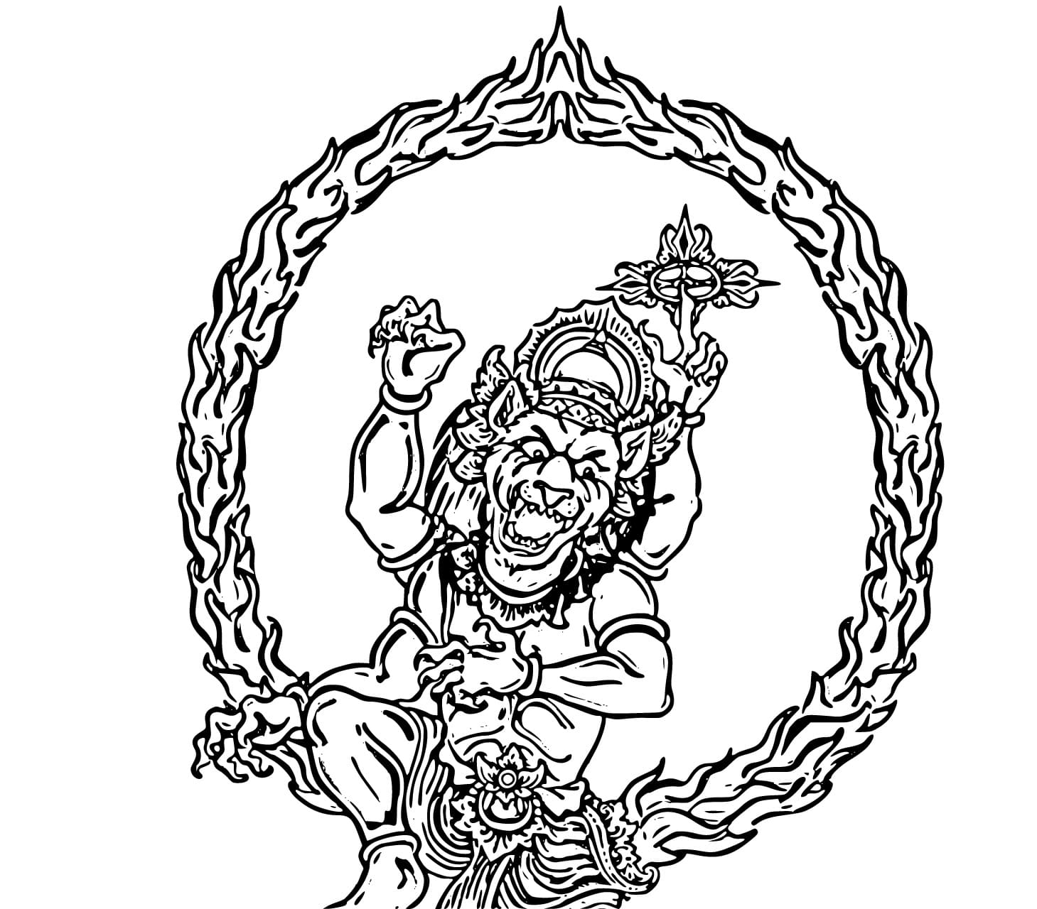Ogoh Ogoh Narashima Murti