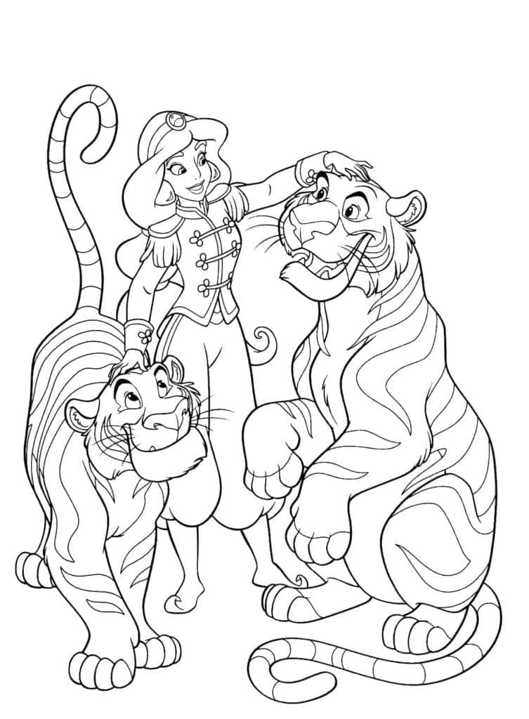 Putri Jasmine dan Harimau