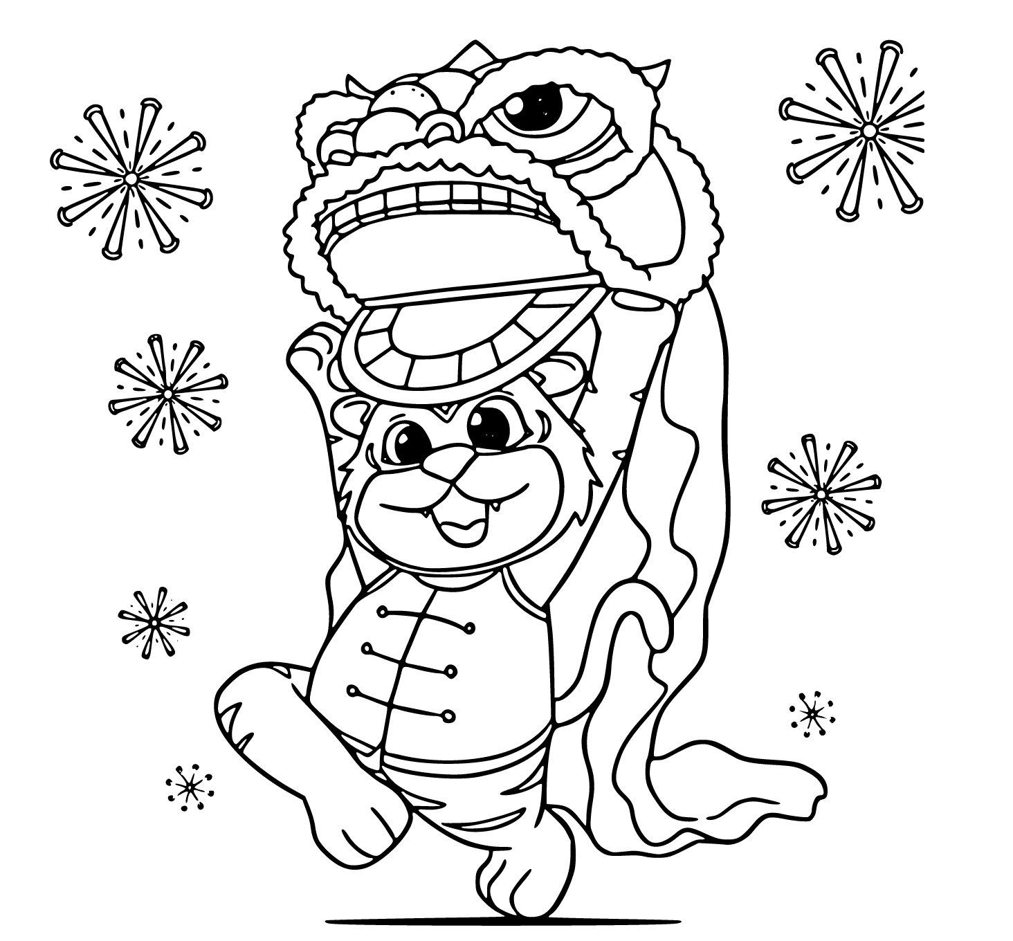 Singa kecil Barongsai