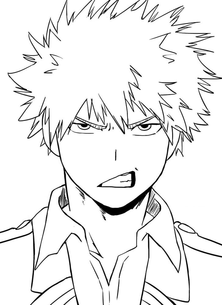 Bakugo dari My Hero Academia