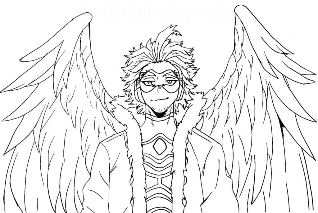 Hawks dari My Hero Academia