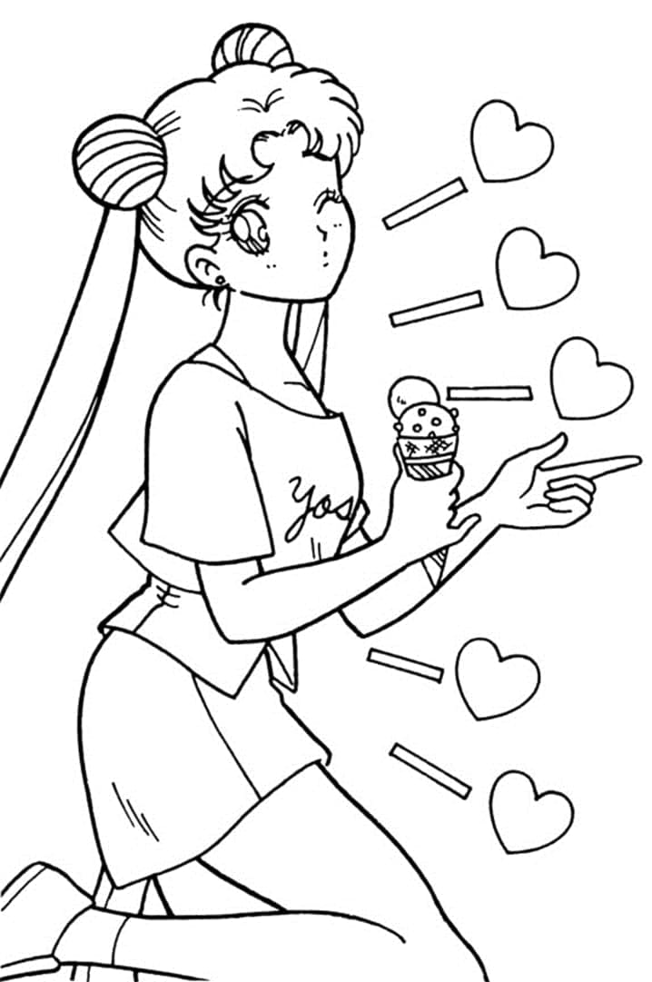 Imut-imut Usagi Tsukino