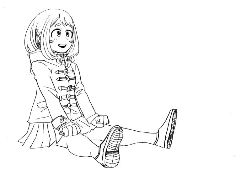 Menggemaskan Ochako Uraraka