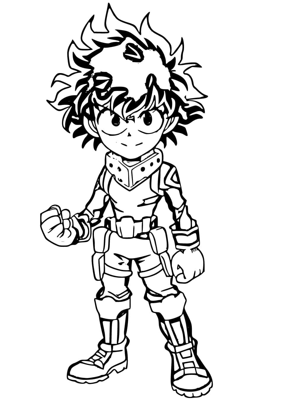 Midoriya Izuku kecil itu Keren