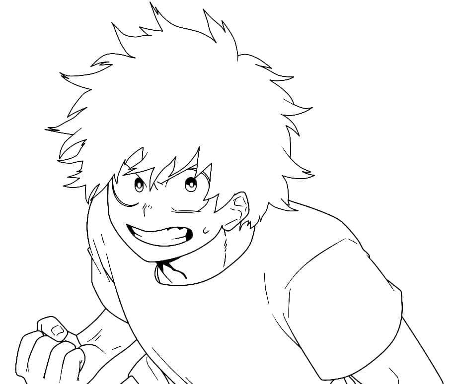 Midoriya yang Dapat Dicetak Gratis