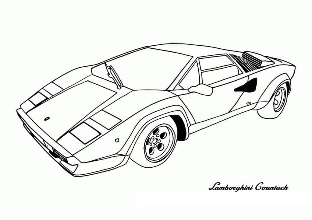 Mobil Lamborghini Countach