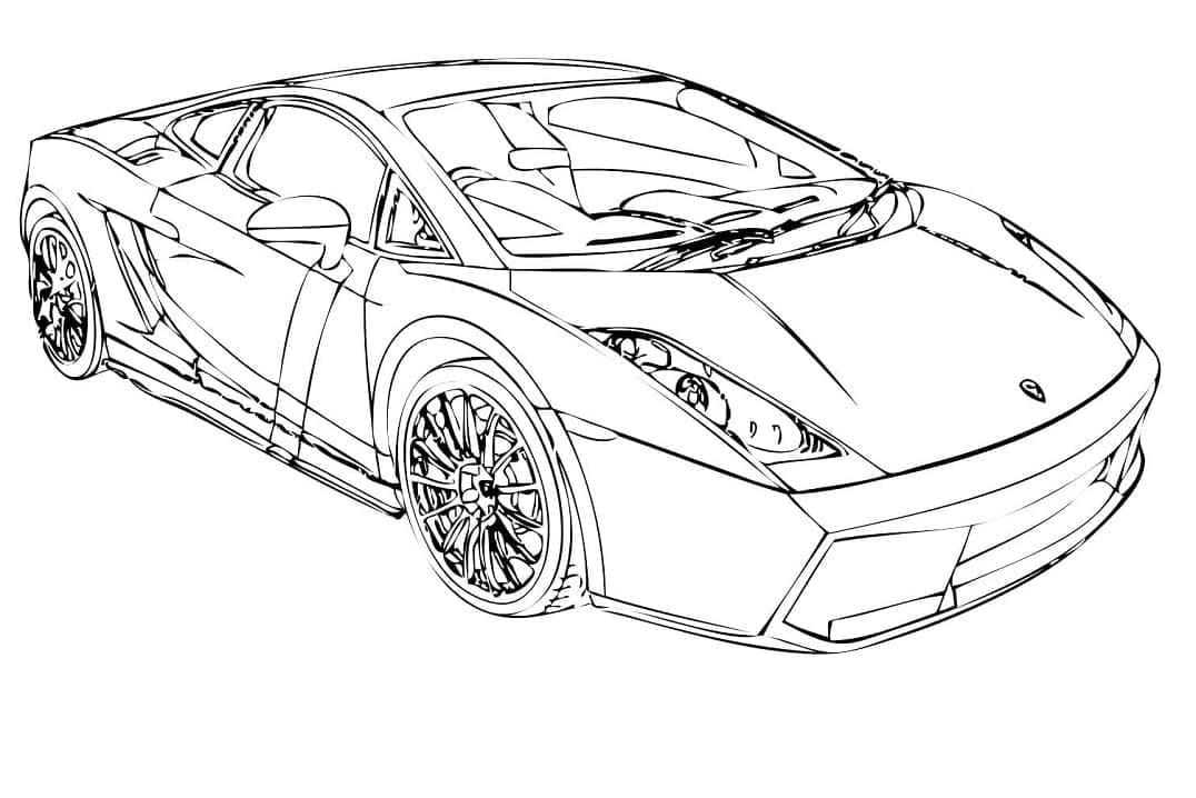 Mobil Lamborghini yang Dapat Dicetak