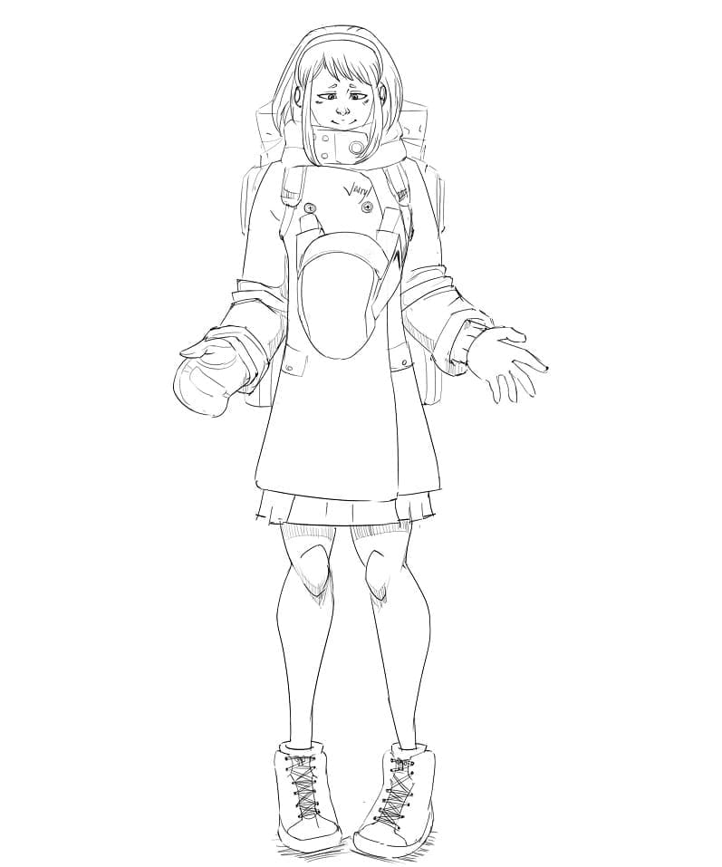 Ochako Uraraka Cantik
