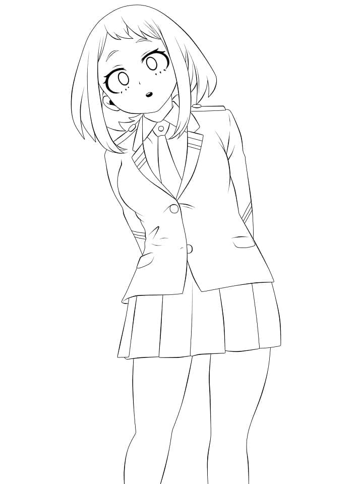 Ochako Uraraka yang penasaran
