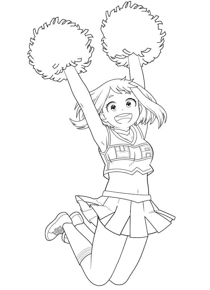 Ochako Uraraka yang sangat lucu