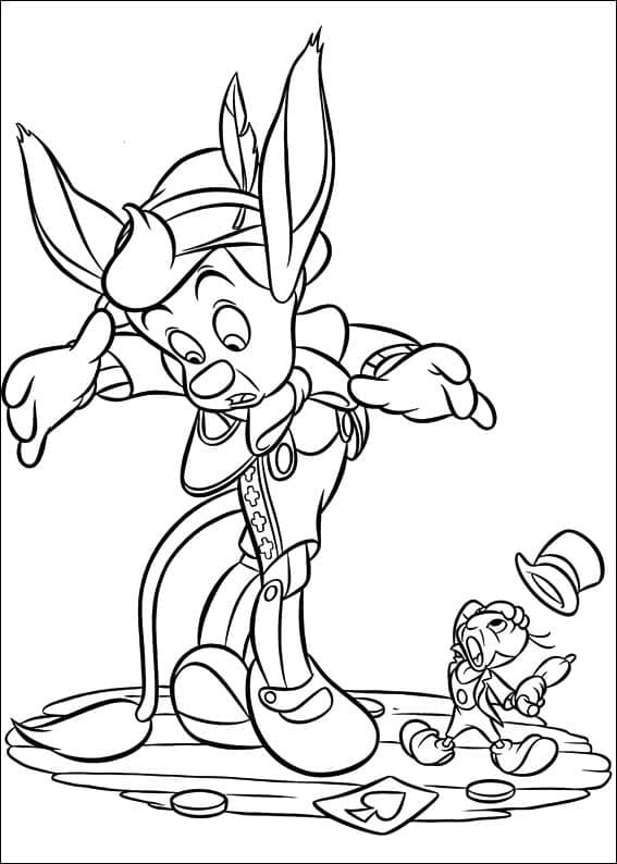 Pinocchio yang ketakutan