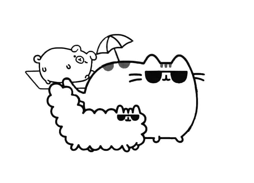 Pusheen dengan Stormy