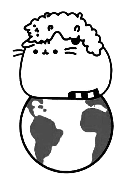 Pusheen di Bumi