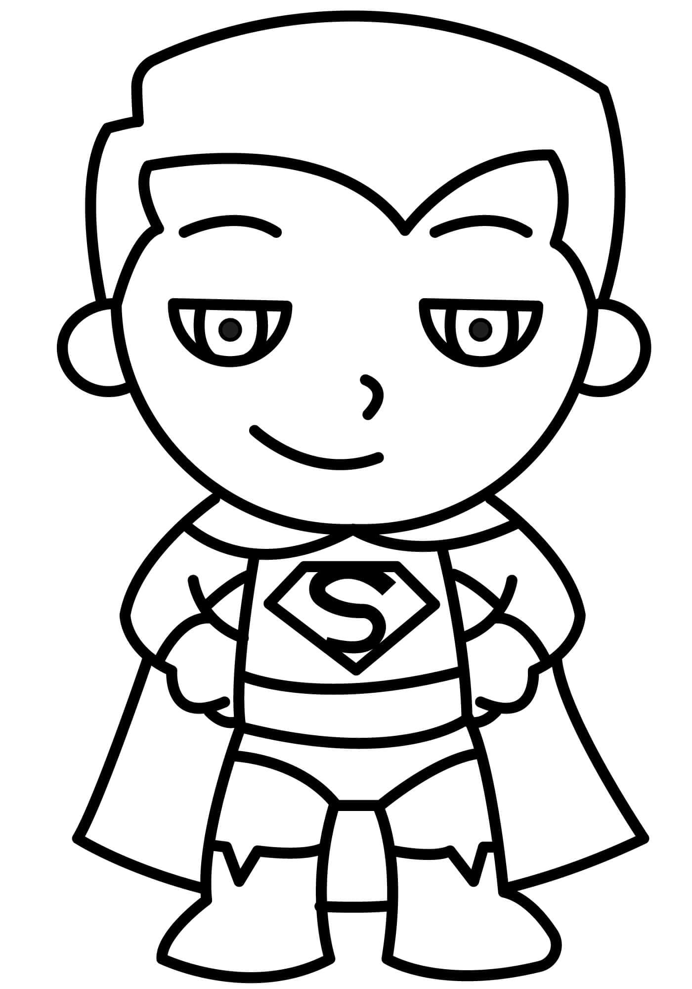 Superman Chibi yang Hebat