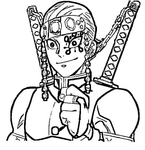 Tengen Uzui di Demon Slayer