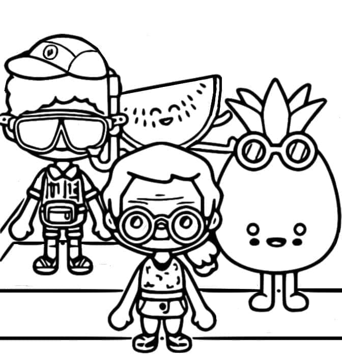Toca Life Karakter