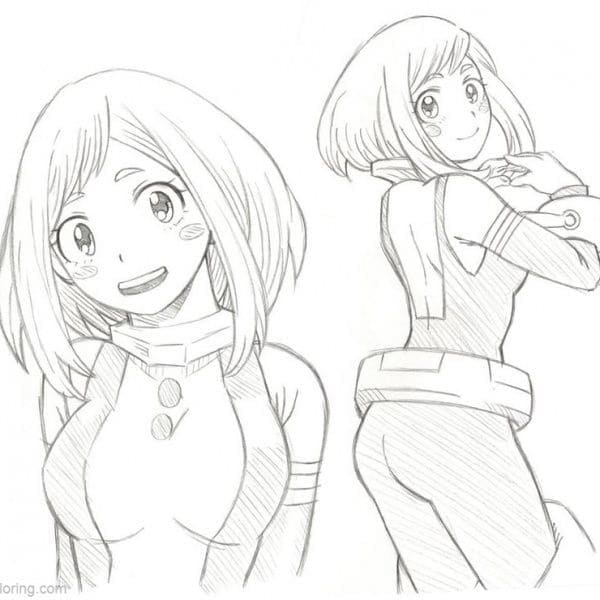 Uraraka yang cantik