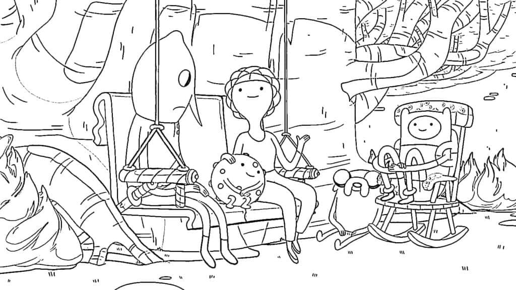 Adventure Time yang Dapat Dicetak