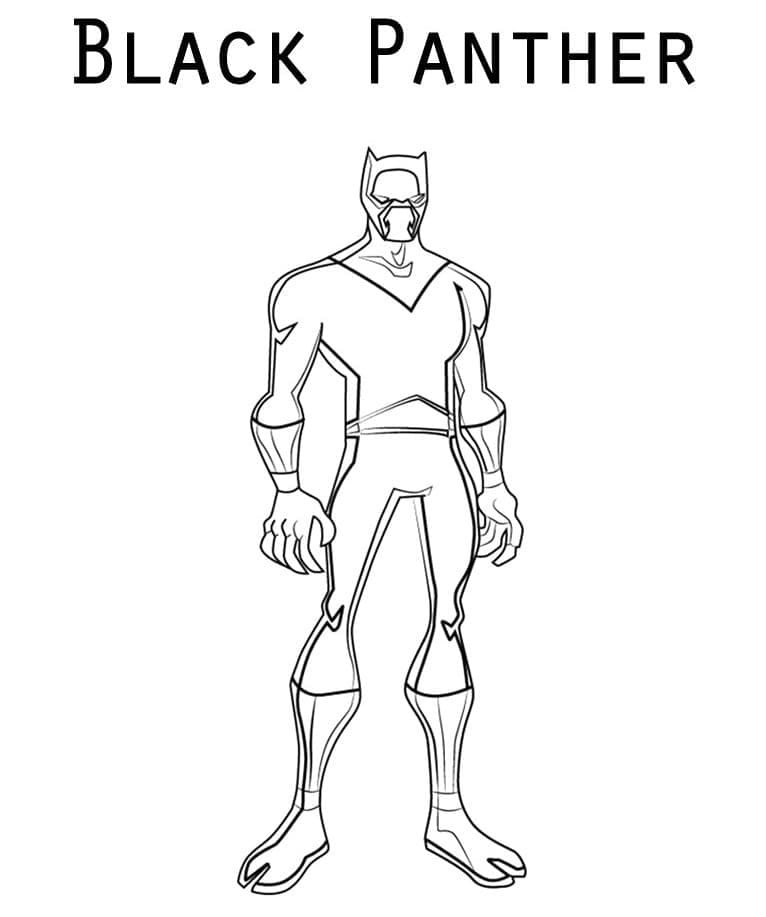 Black Panther dari Kartun