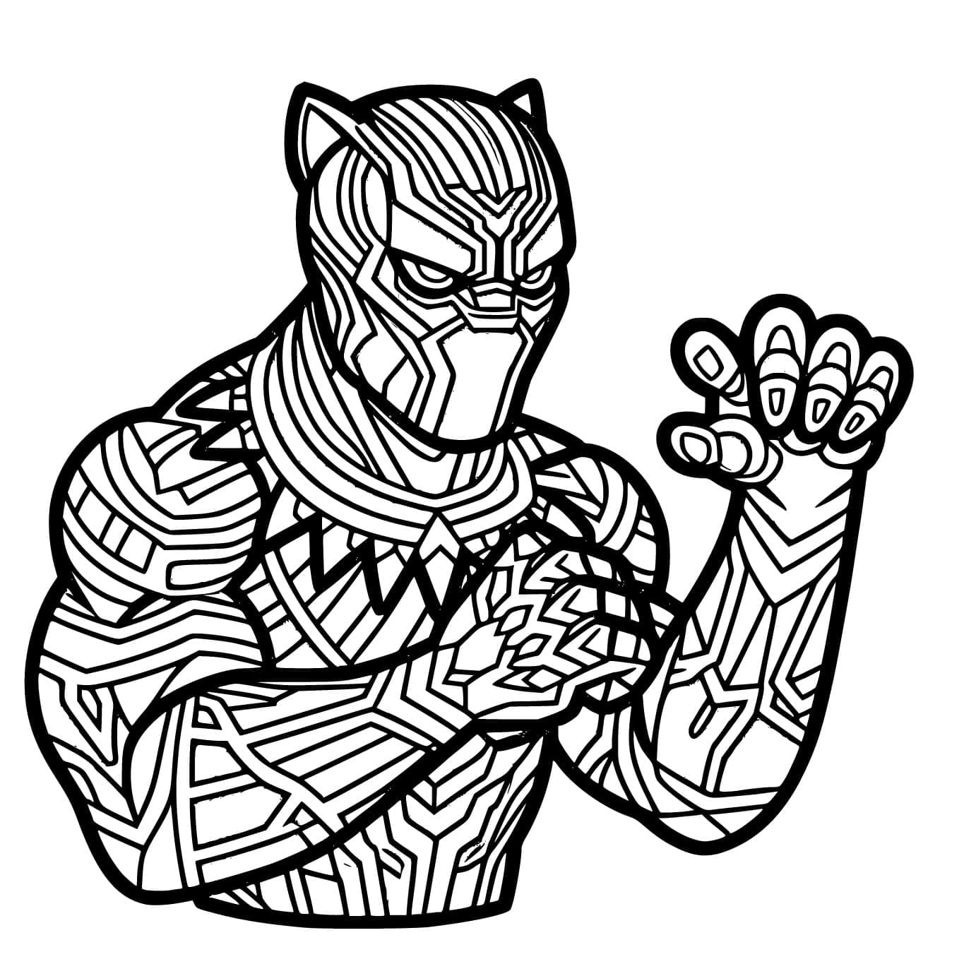 Black Panther Siap Bertarung