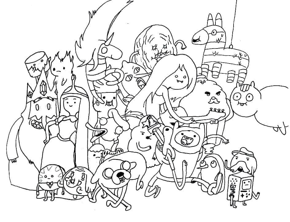 Cetak Adventure Time