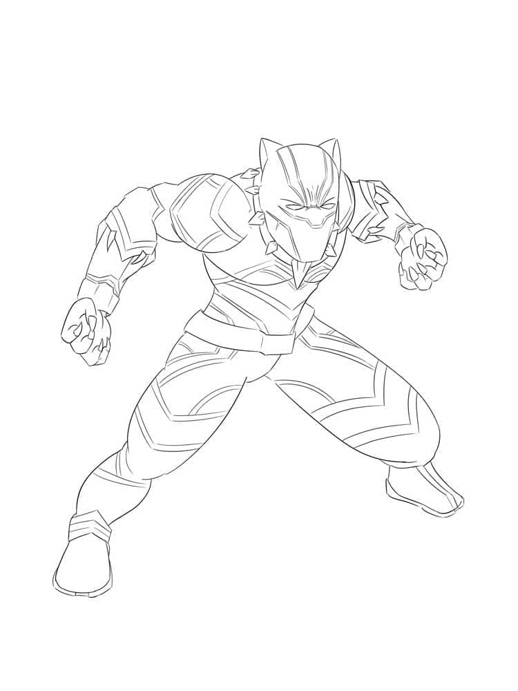 Cetak Black Panther