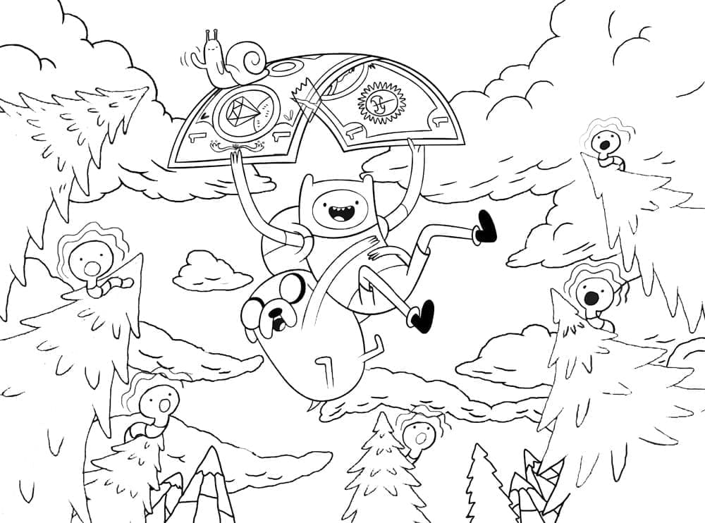 Finn dan Jake Terbang