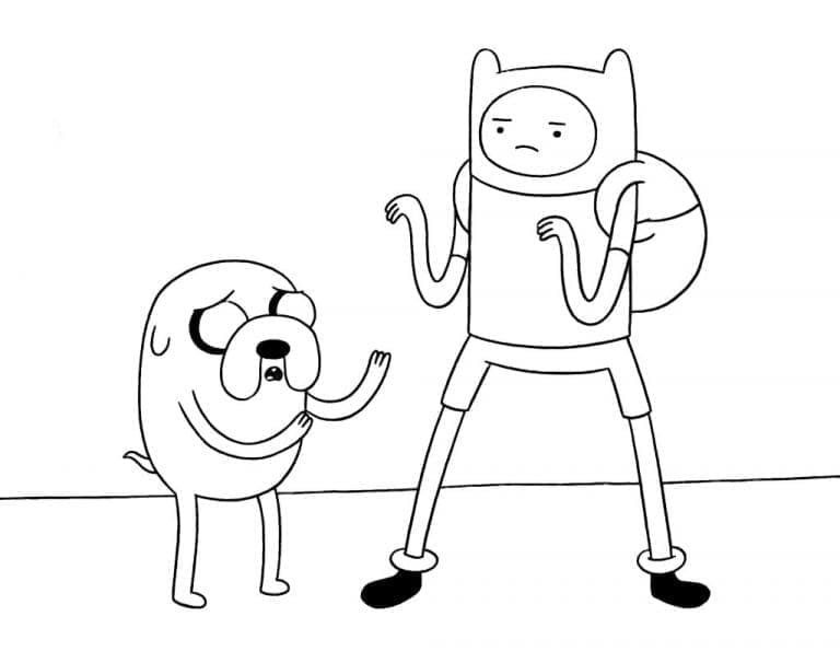 Finn dengan Jake