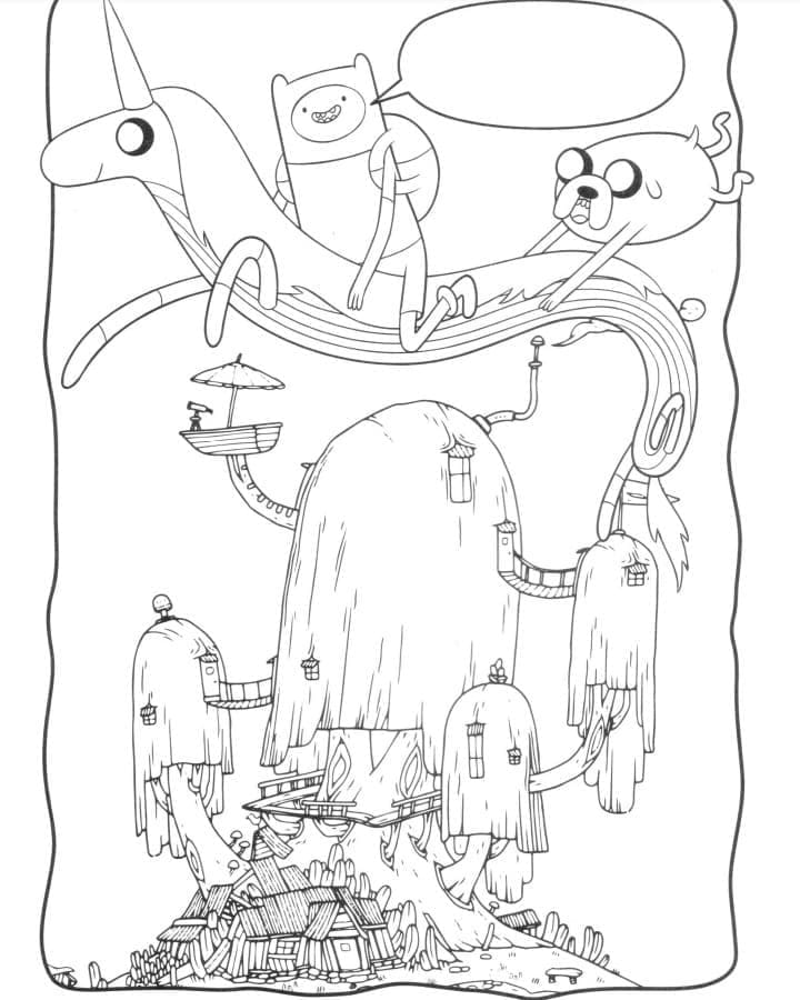 Finn, Jake dan Lady Rainicorn