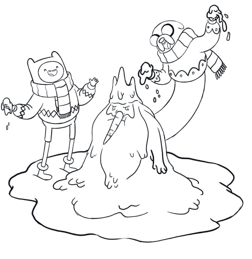 Finn, Jake dan Raja Es