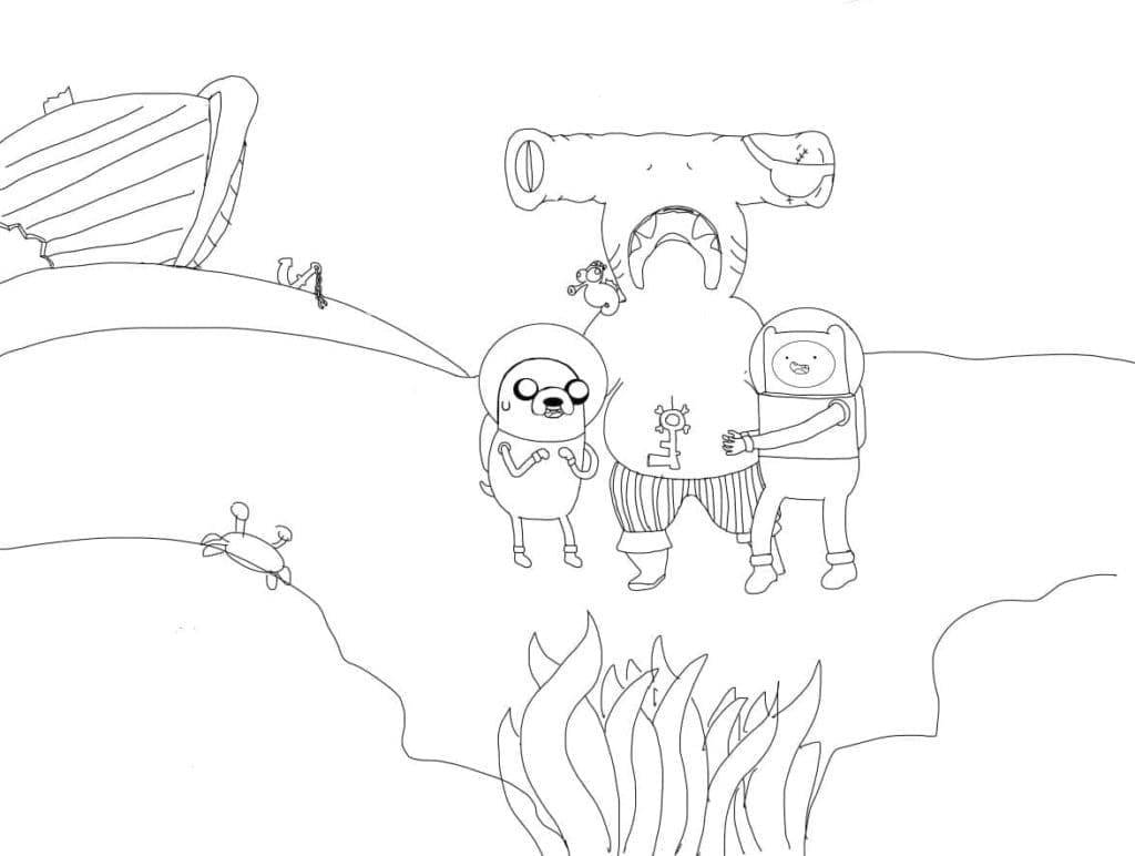 Gambar Adventure Time gratis