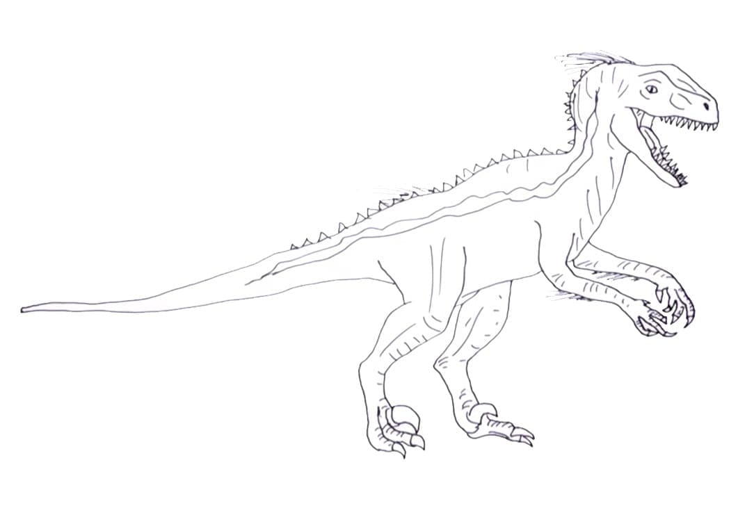 Indoraptor yang dapat dicetak