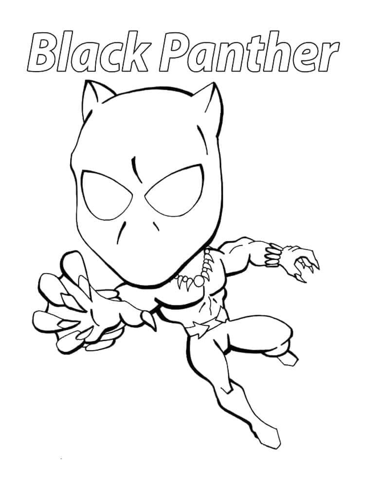 Kecil Black Panther