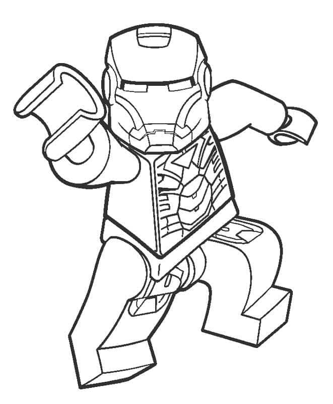 Lego Iron Man Gambar