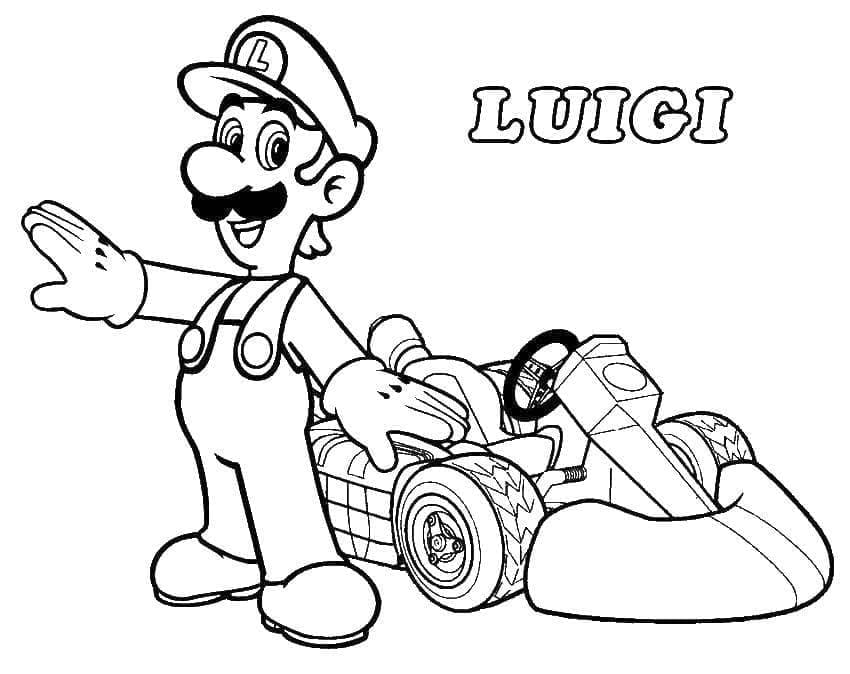 Luigi dari Mario Kart